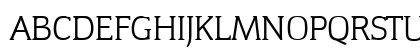 CongressSerial-Light Regular Uppercase Preview