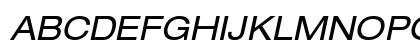 Context Reprise Expanded SSi Expanded Italic Preview