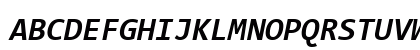 Consolas Bold Italic Preview