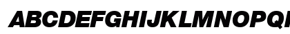 ContextRepriseBlackSSK BoldItalic Uppercase Preview