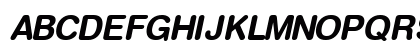 ContextRoundedSSK Bold Italic Preview