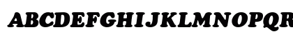 Cooper SSi Extra Black Italic Uppercase Preview