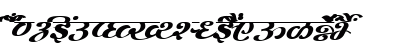 AkrutiDevKailasMedium Italic Preview