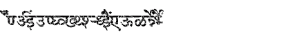 AkrutiDevAnand Normal Uppercase Preview