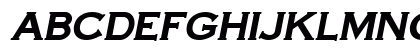CopperPlateCondensed Bold-Italic Preview