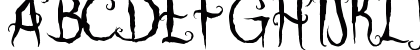 Coraline's Cat Regular Uppercase Preview