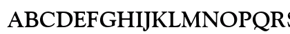 Cordial Bold Uppercase Preview