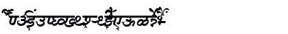 AkrutiDevHema NormalItalic Preview