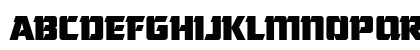 Cornered Regular Uppercase Preview