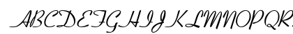 Coronet Bold Uppercase Preview
