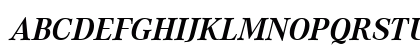 CorpoA Bold Italic Uppercase Preview