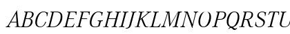 Corporate A Expert BQ Italic Preview