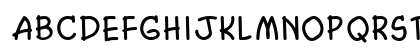 Cosmic Regular Uppercase Preview