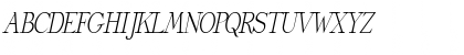 Olympus-Condensed Italic Font