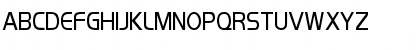 Orbit-Condensed Normal Font