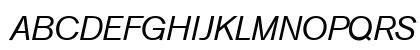 Akzent RegularItalic Preview
