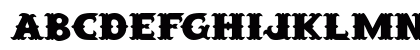 CowpokeSSK Bold Uppercase Preview