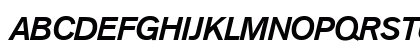 AkzentMedium RegularItalic Uppercase Preview
