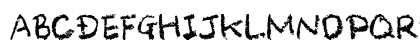 Crayon Alphabet Preview