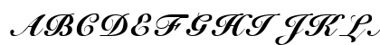 CursiveElegant Normal Uppercase Preview