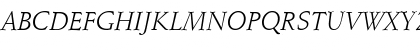 VANIEL 1 Italic Font