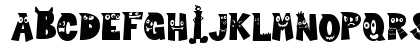 Cute Monster Regular Uppercase Preview