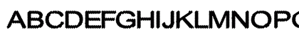 Cylonic Crossdraft Regular Uppercase Preview