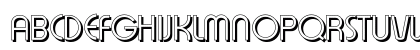 ExpressaDropShadow-Light Regular Uppercase Preview