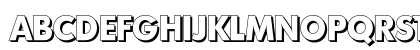 MontrealDropShadow-ExtraBold Regular Preview