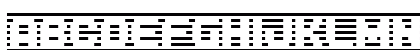 D3 DigiBitMapism type B Regular Uppercase Preview