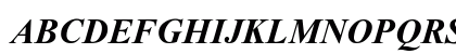 Dabbington Bold Italic Regular Preview