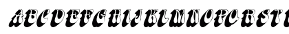 DanabelShadowSSK Italic Uppercase Preview