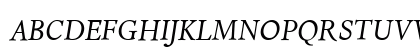Dante Medium Italic Preview