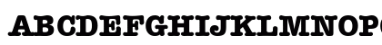 Dateline Bold Uppercase Preview