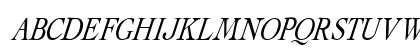 Albatross Italic Uppercase Preview