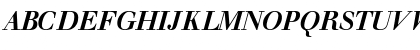 WalbaumSSK Bold Italic Font
