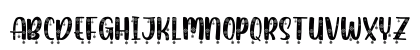 Decorative Font Baimbo Regular Uppercase Preview