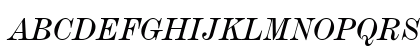 De-Vinne TxHU Italic Text Uppercase Preview