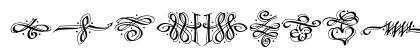 DfCalligraphicOrnamentsPlain Regular Preview