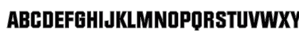 Diamond Varsity Bold Uppercase Preview