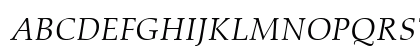 AldusOldstyleFigures RomanItalic Preview