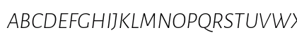 Alegreya Sans Light Italic Preview