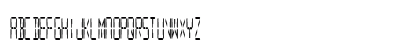 Digital Readout CondUpright Regular Uppercase Preview
