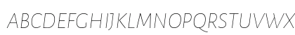 Alegreya Sans Thin Italic Preview