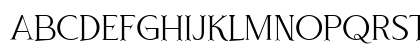 Korcy Regular Uppercase Preview