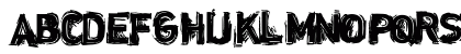 dinstik Regular Uppercase Preview