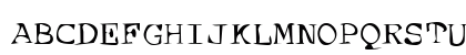 Dirty07 Bold Uppercase Preview