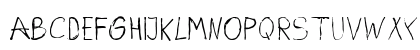 dirtyDeoHandInk Regular Uppercase Preview