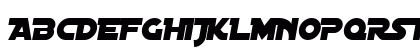 Distant Galaxy Alternate Italic Uppercase Preview