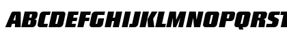 District-BoldItalicAlt Regular Uppercase Preview